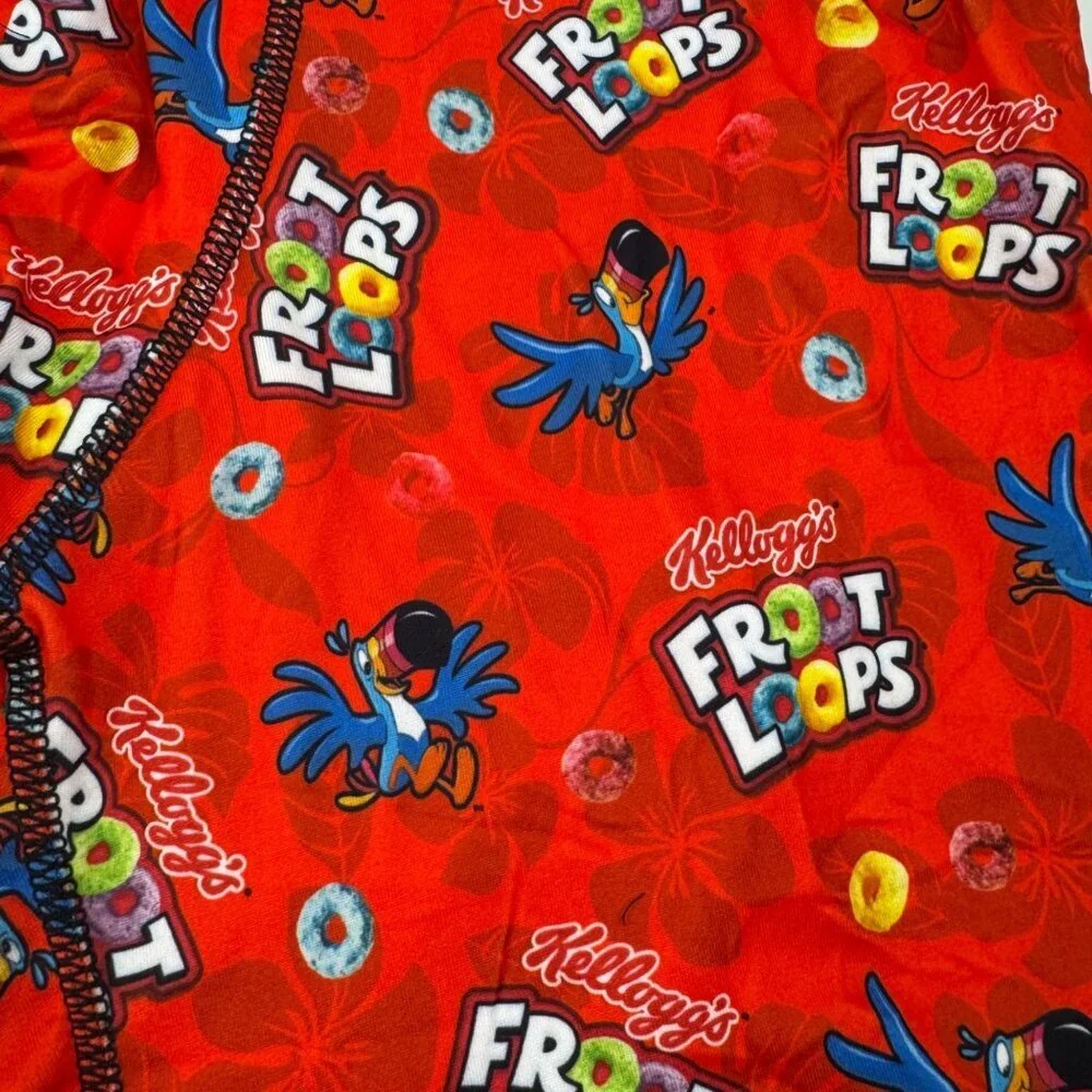 Swag NWOT 2 Pack Boxer Briefs Kellogg's Men XL Red Blue Stretch Comfort Novelty